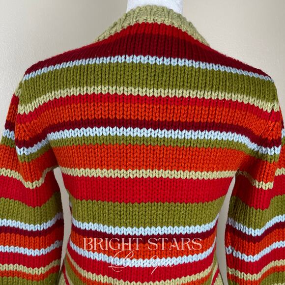 Rare Stripe Cardigan ASO Willow Rosenberg Buffy The Vampire Slayer Multicolor - Picture 12 of 16